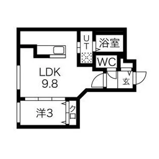 PRECIOUS KOTONI (プレシャスコトニ)【2階】の間取り