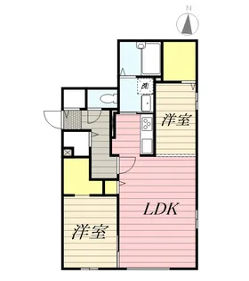 LIVEASE S6W13(リヴィースエス6ダブリュー13)【1階】の間取り