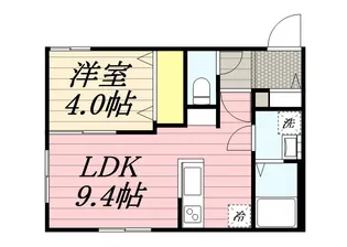 DOMANI医大前(ドマーニイダイマエ)【4階】の間取り