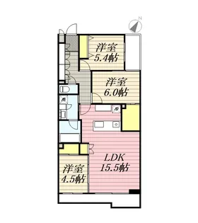 SーRESIDENCE南円山BLAZE【106号室】の間取り