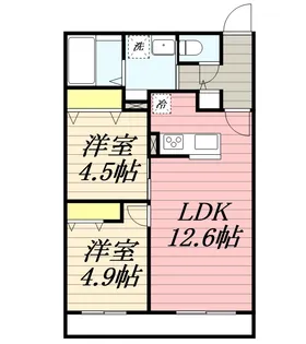 SーRESIDENCE医大南ALTIER【207号室】の間取り