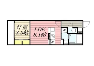 SーRESIDENCE医大南ALTIER【412号室】の間取り