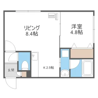 メルヴェーユ麻生【2階】の間取り