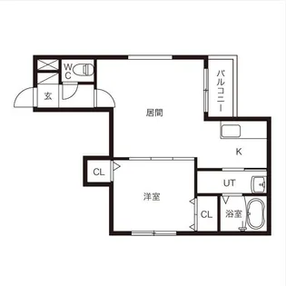 POLLUX S7(ポルックス)【1階】の間取り