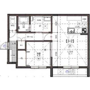 ラ・フェリーチェ北円山【2階】の間取り