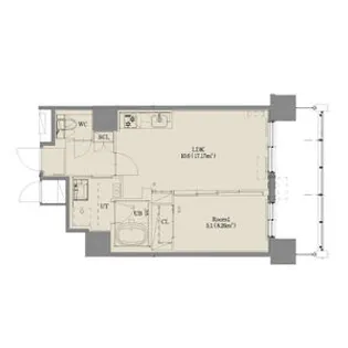 仮)ジラフ大通西15プレミア【702号室】の間取り