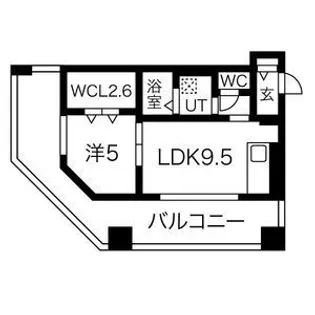 ラフレ28【0402号室】の間取り
