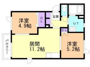 エール30【3階】の間取り