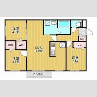 ザ・レジデンス南平岸【205号室】の間取り