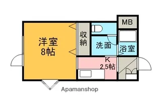 アミティN22【2階】の間取り