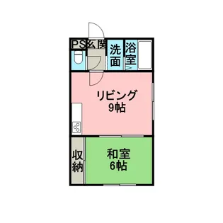 SKマンション【4階】の間取り