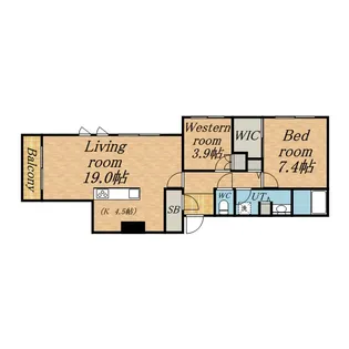 プライムメゾン大通公園【11階】の間取り