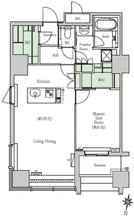 プライムメゾン大通公園【9階】の間取り