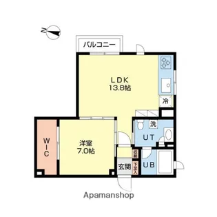 円山ハウス【2階】の間取り