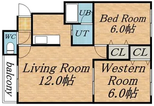 メゾン・パルテール【00102号室】の間取り