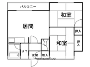 メゾンさくら【303号室】の間取り