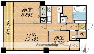 ザ・サッポロレジデンス【0703号室】の間取り