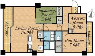 ザ・サッポロレジデンス【0204号室】の間取り