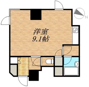 ライオンズシティ南3条【305号室】の間取り