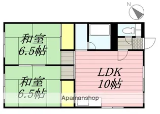 サンリバー南沢Ⅰ【101号室】の間取り