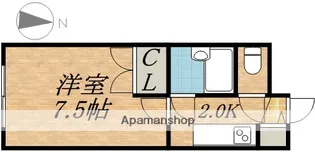 スタジオ9【1階】の間取り