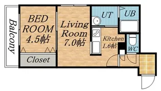 MYプラザSETTE【3階】の間取り