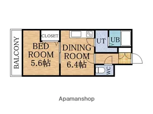 HS発寒南(旧メイプル発寒)【3階】の間取り