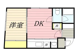 ブランノワール西町南【4階】の間取り