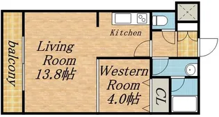 ソニア129【203号室】の間取り