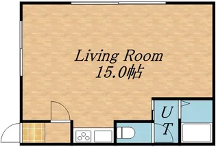 エルシー円山NO.3【101号室】の間取り