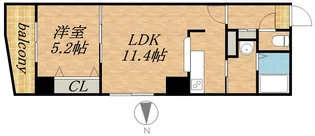 アリスマナーBLD【10階】の間取り