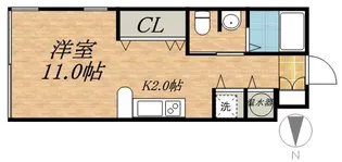 F・HOUSE【2階】の間取り