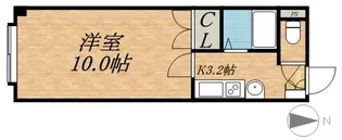 アルテピアッツァⅡ【407号室】の間取り