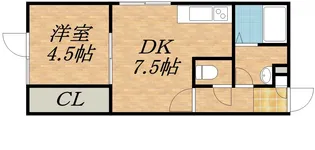 リングル南5条【302号室】の間取り