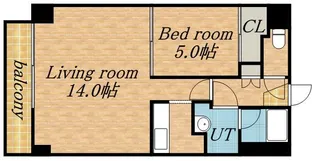 AMSビル【401号室】の間取り
