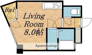 プライムパーク円山公園【508号室】の間取り