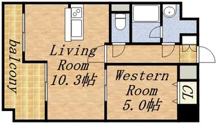ヴィターレ【0505号室】の間取り