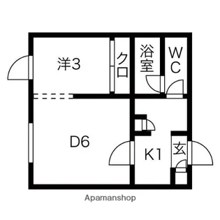セトル南10条【2階】の間取り