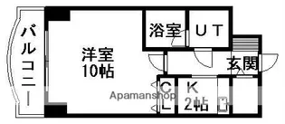 エステ・トーワ【1階】の間取り