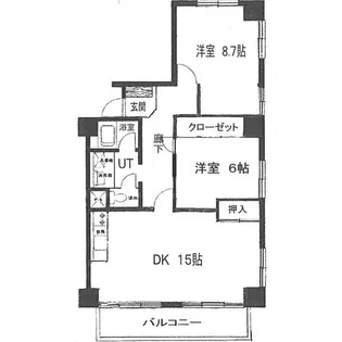 パークレジデンス【5階】の間取り