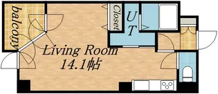 UURコート札幌南三条プレミアタワー【15階】の間取り
