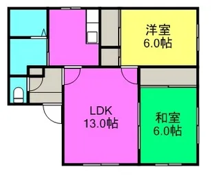 ルーエプラツ【102号室】の間取り