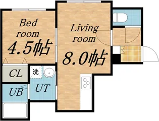 プリマベラ【201号室】の間取り