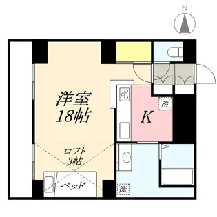 Eーハウス【13階】の間取り