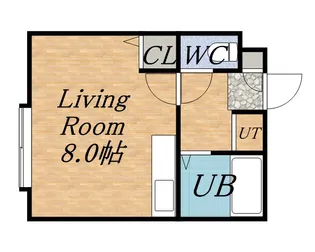 タフトマンション【110号室】の間取り