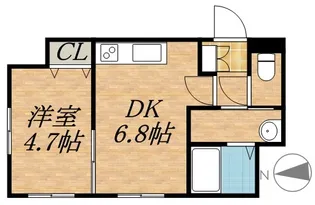 プレセンスS20【301号室】の間取り