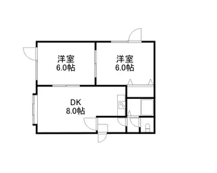 プレシャスコート【2階】の間取り