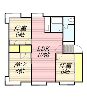 レジデンスA.T【B-1号室】の間取り