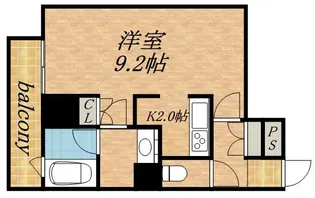 グランカーサ裏参道【00305号室】の間取り