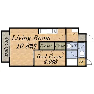 PRIME URBAN宮の沢【00603号室】の間取り